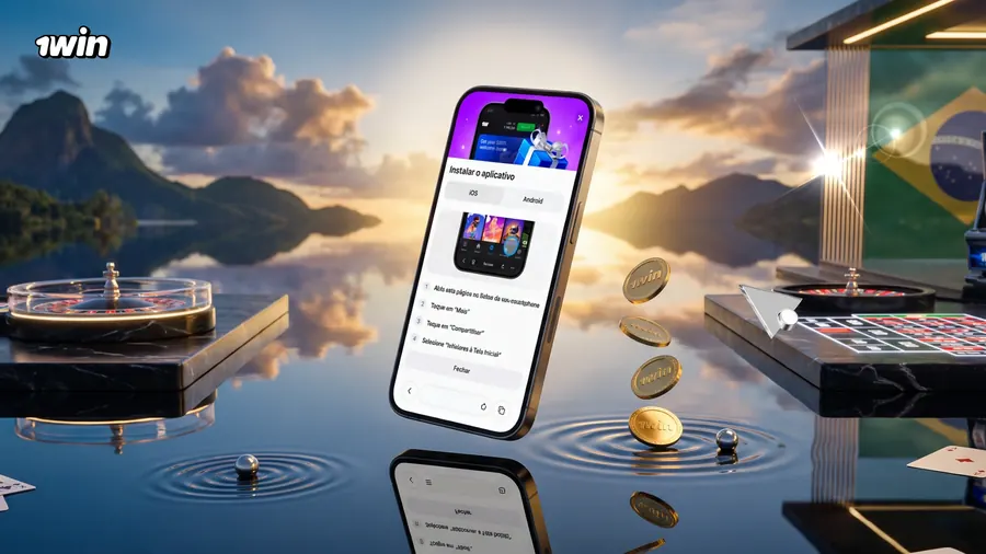 Aplicativo da 1win para Android
